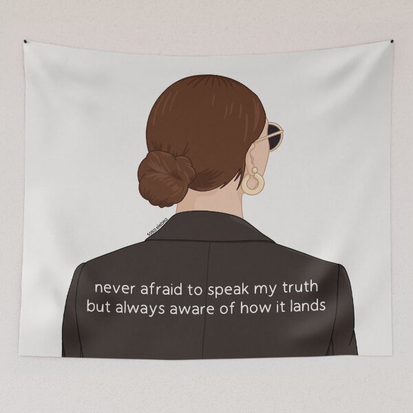 Item preview, Never afraid to speak my truth by Sasa Elebea designed and sold by Sabrina Brugmann.