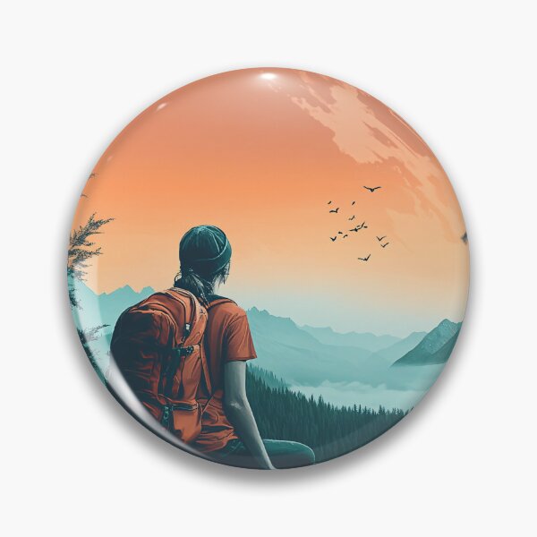 Item preview, Serene Mountain View designed and sold by NomadicDreamer.