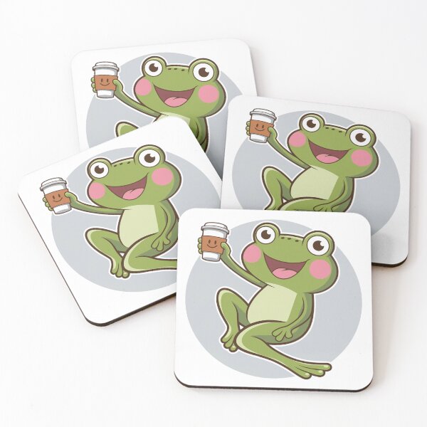 Item preview, Coffee Lover Frog designed and sold by ATOTI.