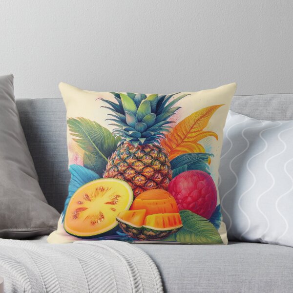 Item preview, Tropical Fruit Paradise – Vibrant Nature Art designed and sold by RaiyaTees.