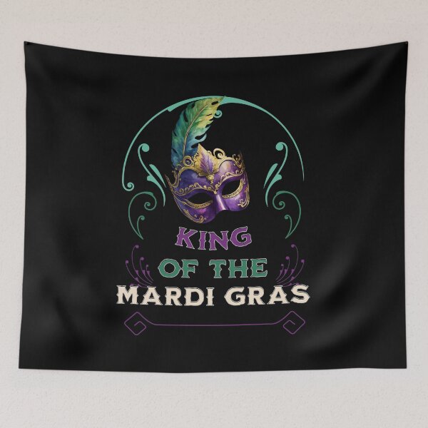 Item preview, King of The Mardi Gras 2025 designed and sold by ByDesign61.