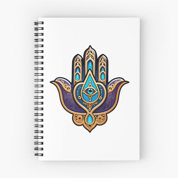 Item preview, Eye of Protection - The Ornate Hamsa designed and sold by Delemore Art.