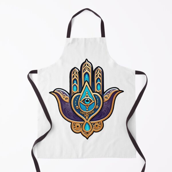 Item preview, Eye of Protection - The Ornate Hamsa designed and sold by Delemore Art.