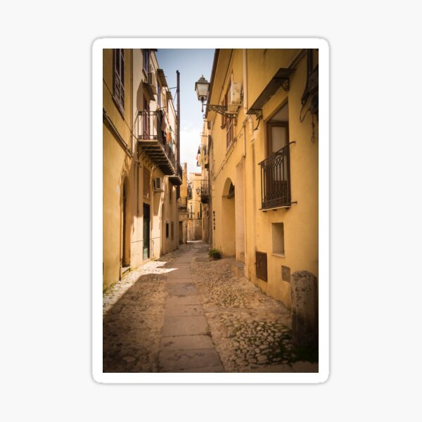 Streets of Palermo, Italy Sticker