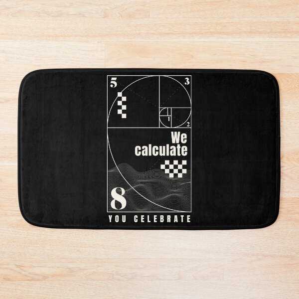Item preview, We Calculate, You Celebrate. Actuary Humor designed and sold by DomTeesHaven.