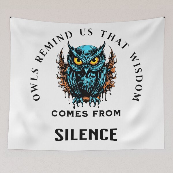Item preview, Wisdom Owl designed and sold by NordicBadger.
