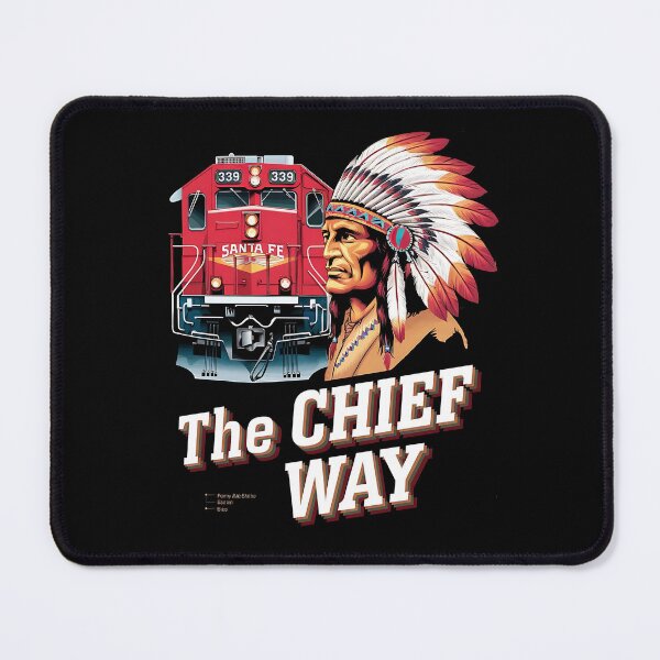 Item preview, The chief way - Riding the rails - Union Pacific railroad - Polar express - Riding the train - American train designed and sold by JansenGS.