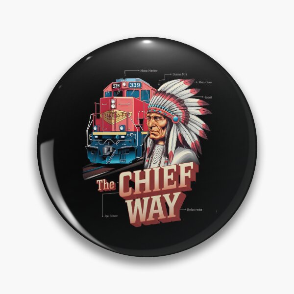 Item preview, The chief way - Riding the rails - Union Pacific railroad - Polar express - Riding the train - American train designed and sold by JansenGS.