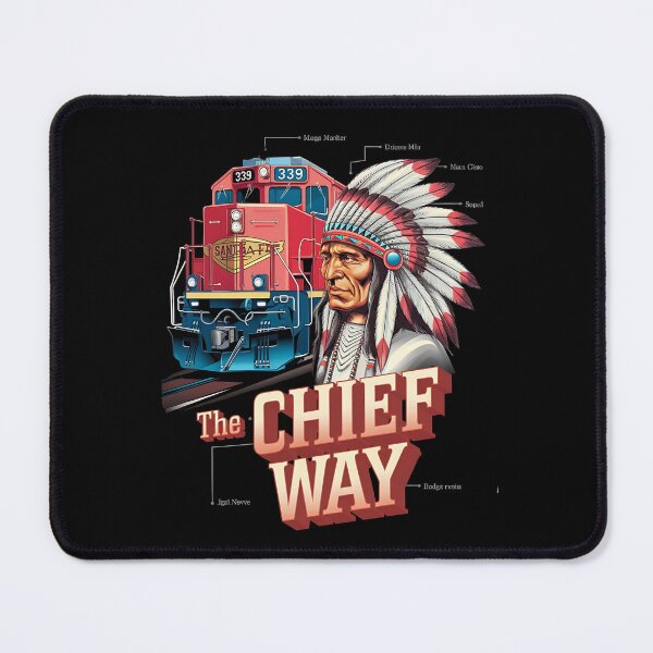 Item preview, The chief way - Riding the rails - Union Pacific railroad - Polar express - Riding the train - American train designed and sold by JansenGS.