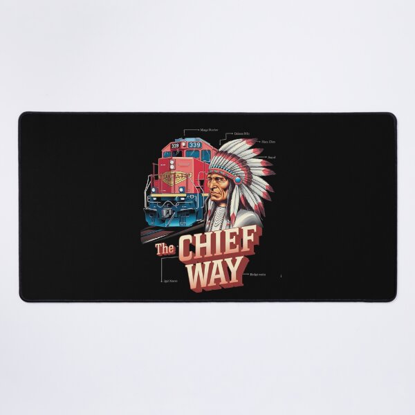 Item preview, The chief way - Riding the rails - Union Pacific railroad - Polar express - Riding the train - American train designed and sold by JansenGS.