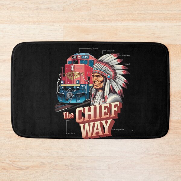 Item preview, The chief way - Riding the rails - Union Pacific railroad - Polar express - Riding the train - American train designed and sold by JansenGS.