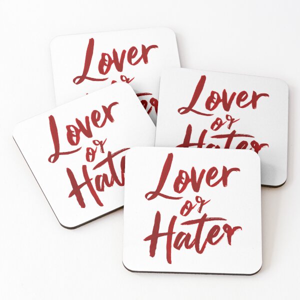 Item preview, Lover or Hater Caligraphy designed and sold by FORPOTATOPARTY.