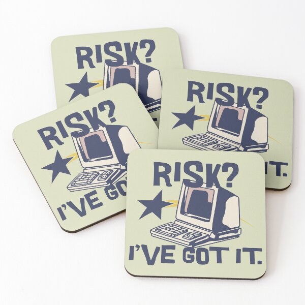 Item preview, Risk? I've Got It. Actuary Humor designed and sold by DomTeesHaven.