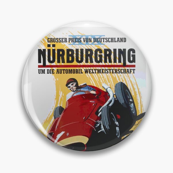 Item preview, Nurburgring - Classic Motorsport Poster designed and sold by HartyDesign.