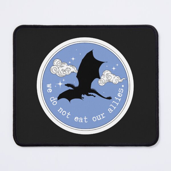 Item preview, black dragon "we do not eat our allies" designed and sold by aliasA-.