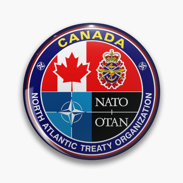Item preview, NATO Canada – North Atlantic Treaty Organization Canadian Membership designed and sold by StickersWorld Ltd.