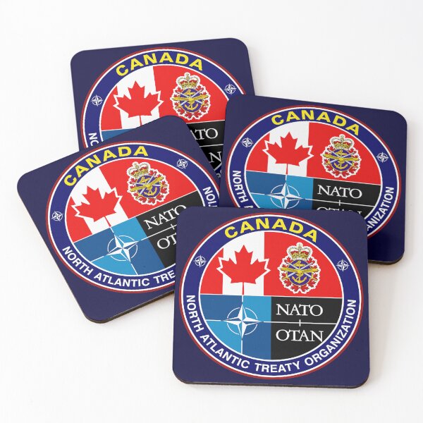 Item preview, NATO Canada – North Atlantic Treaty Organization Canadian Membership designed and sold by StickersWorld Ltd.