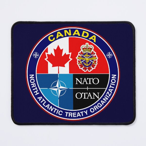 Item preview, NATO Canada – North Atlantic Treaty Organization Canadian Membership designed and sold by StickersWorld Ltd.