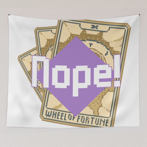 Item preview, Wheel of Fortune - Nope! designed and sold by OddityDesign.