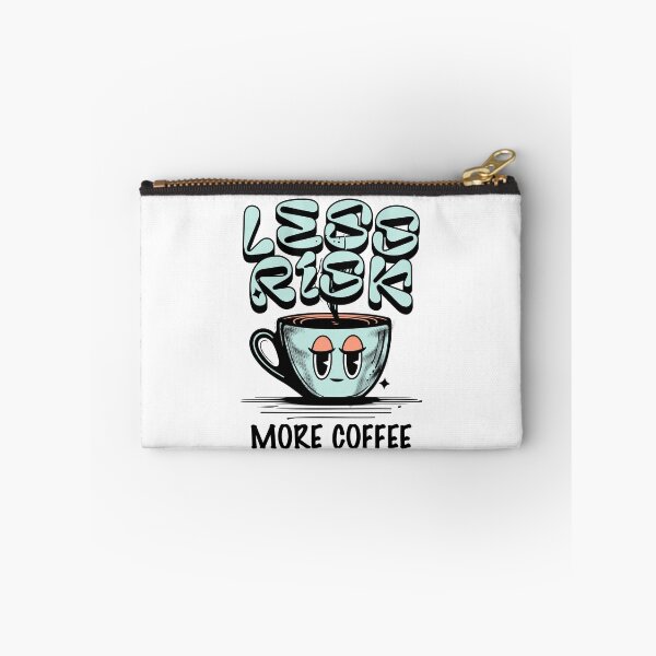 Item preview, Less Risk, More Coffee. Actuary Humor designed and sold by DomTeesHaven.