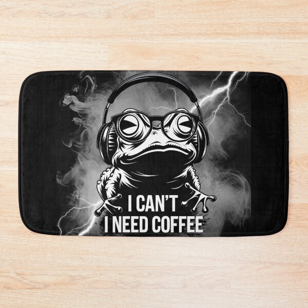 Item preview, I want coffee - funny frog designed and sold by ATOTI.