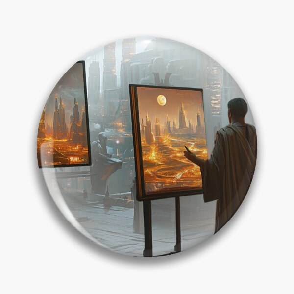 Item preview, Cosmic City Visions designed and sold by Growntor.