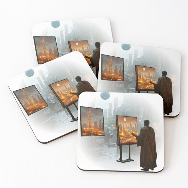 Item preview, Cosmic City Visions designed and sold by Growntor.