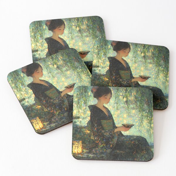 Item preview, "Serenity in the Lantern Grove" designed and sold by bloorose.