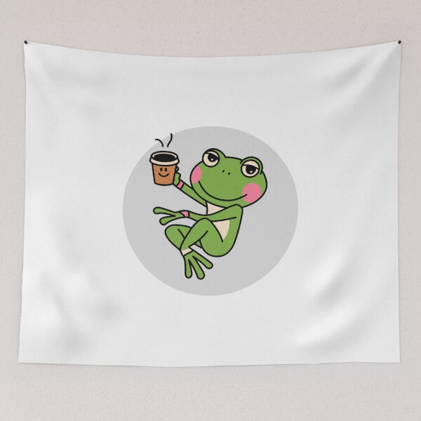 Item preview, My Mood Is Like My Coffee - Funny Frog designed and sold by ATOTI.
