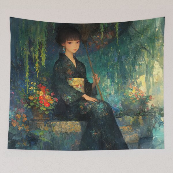 Item preview, "Serenity in the Garden" designed and sold by bloorose.