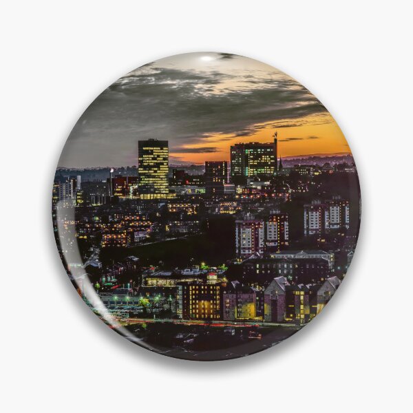 Item preview, Sheffield Cityscape Sunset designed and sold by Alisonchambers2.