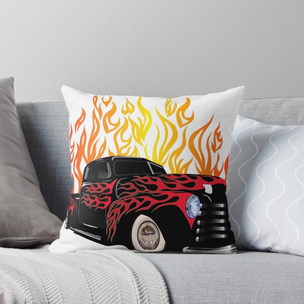 Item preview, hot rod old car garage flame vintage fire designed and sold by Achille3777.