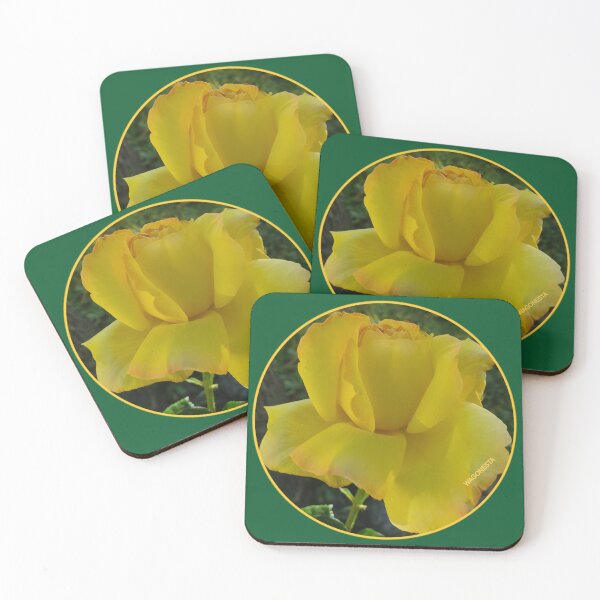 Item preview, Floral Yellow Rose Bud by Wagonesta  designed and sold by Wagonesta.