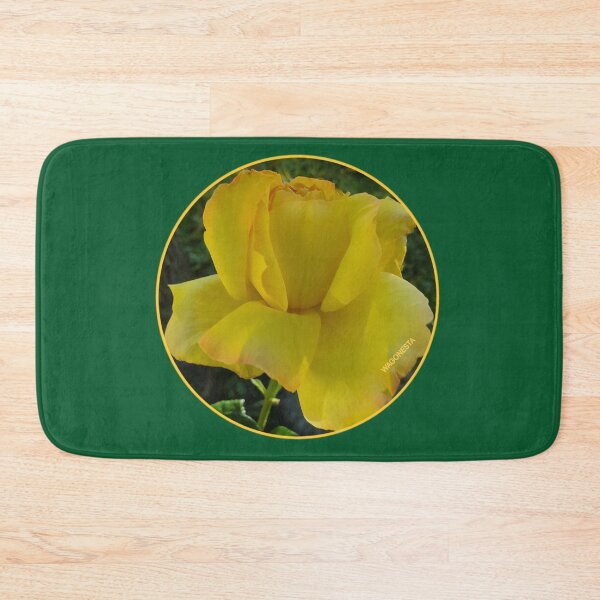 Item preview, Floral Yellow Rose Bud by Wagonesta  designed and sold by Wagonesta.