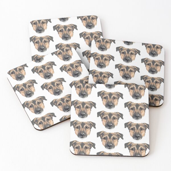 Item preview, Dog face designed and sold by Katie Batchelor.