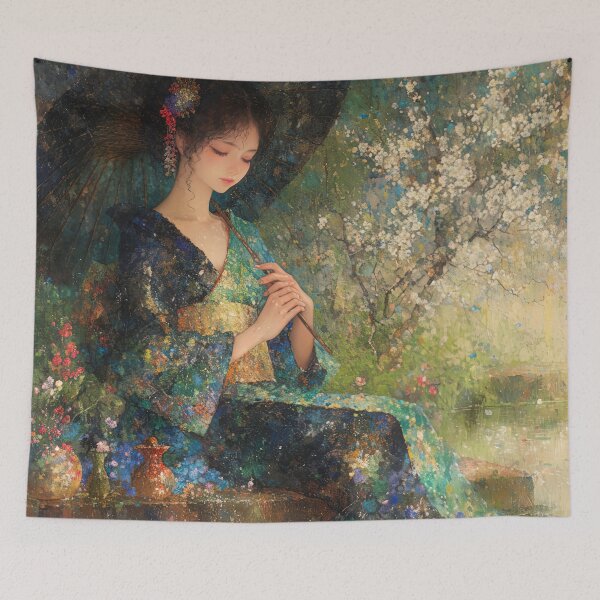 Item preview, "Garden of Peace and Reflection" designed and sold by bloorose.