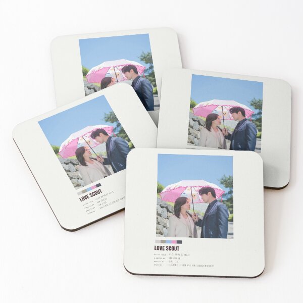 Item preview, Love Scout Kdrama Poster designed and sold by Weird Unicorn.