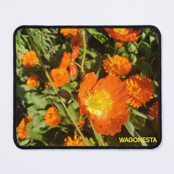 Item preview, Floral Brilliant Orange Blossoms by Wagonesta designed and sold by Wagonesta.