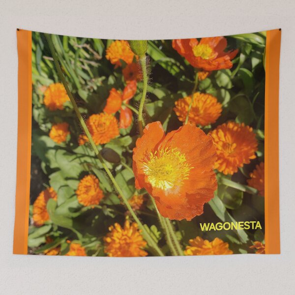 Item preview, Floral Brilliant Orange Blossoms by Wagonesta  designed and sold by Wagonesta.
