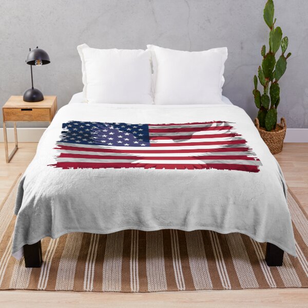 Item preview, Patriotic Eagle Over American Flag, Red, White, and Blue designed and sold by kokoscollection.
