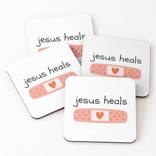 Item preview, Cute Jesus Heals  designed and sold by daughterinchrist93.