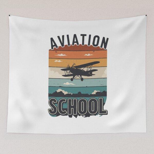 Item preview, #6 AVIATION SCHOOL OLD designed and sold by UYArts.