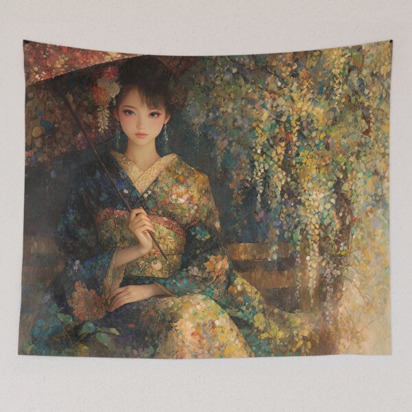 Item preview, "Whispers of Spring Under the Parasol" designed and sold by bloorose.
