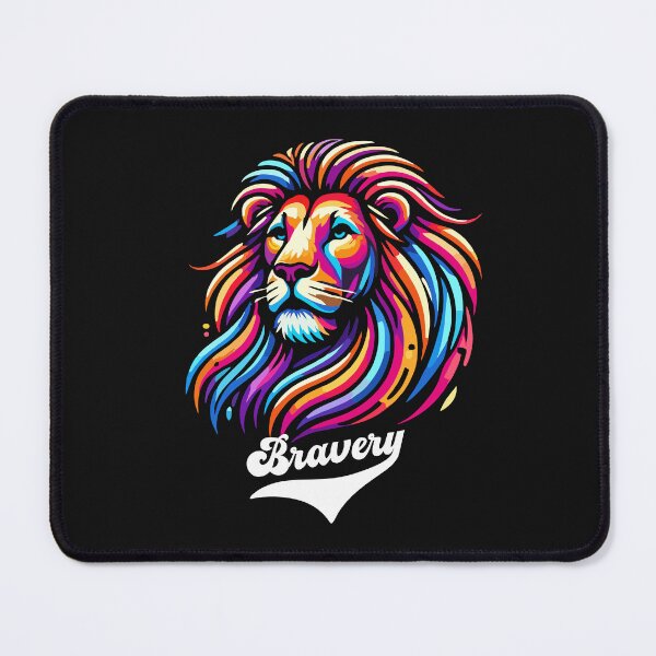 Item preview, Lion Colorful Africa Day of the Dead designed and sold by alenaz.