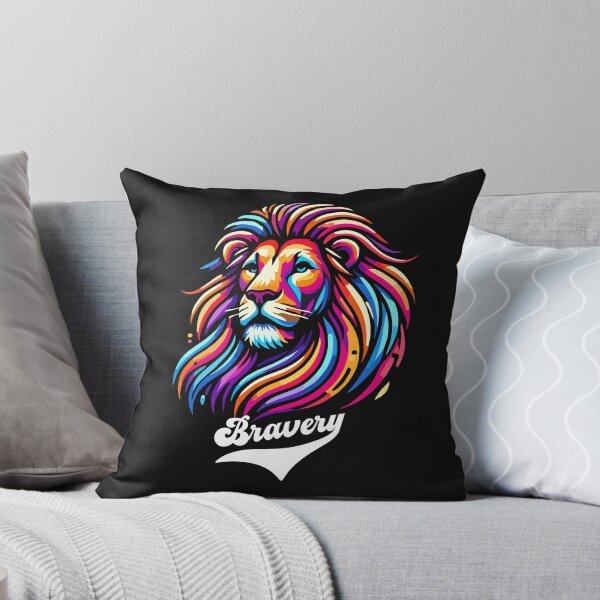 Item preview, Lion Colorful Africa Day of the Dead designed and sold by alenaz.