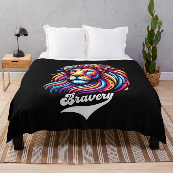 Item preview, Lion Colorful Africa Day of the Dead designed and sold by alenaz.