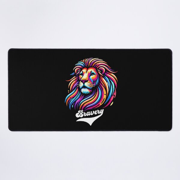 Item preview, Lion Colorful Africa Day of the Dead designed and sold by alenaz.