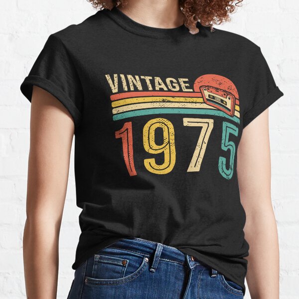 Item preview, Retro 1975 Birthday Vintage Music Cassette Tape 50th Bday designed and sold by CutenessKlub.