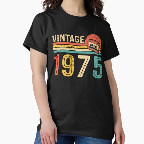 Item preview, Retro 1975 Birthday Vintage Music Cassette Tape 50th Bday designed and sold by CutenessKlub.