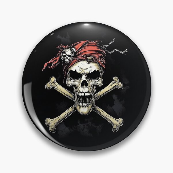 Item preview, Pirate skull  designed and sold by I-R-A.